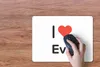 MuchoWow® Mauspad Mousepad Ich liebe - Evy - Mädchen 40x30 Produktbild-Vorschau 3