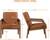 Yaheetech Loungesessel Vintage Sessel aus Kunstleder, Produktbild-Vorschau 4