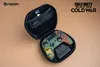 A Nacon Revolution Pro controller for Call of Duty: Black Ops Cold War is shown inside its carrying case, along with its charging cable. Produktbild-Vorschau