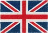 Nicola Spring Kokosfaser-Fußmatte – 60 x 40 cm – Union Jack Produktbild-Vorschau 1