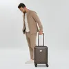 Lazarotti Palermo Cabin Trolley Dark Brown dunkelbraun 55cm Produktbild-Vorschau 4
