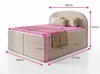 Boxspringbett Cloud XL mit 2 Bettkästen und Topper, mit Produktbild-Vorschau 4
