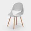Stühle für Küche und Bar Polypropylen Holz Modernes Design Produktbild-Vorschau 4