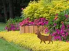 Metall Edelrost Gartenstecker Hirsch Figur für den Balkon Produktbild-Vorschau 3