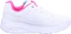 A side view of a white and pink SKECHERS sneaker. Produktbild-Vorschau