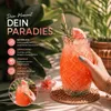 6 Trinkgläser Ananas Gläser Set Wassergläser Wasserglas Produktbild-Vorschau 3