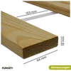 Lattenrost 70 x 200 cm Bettrost Rollrost | Rolllattenrost Produktbild-Vorschau 3