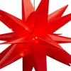 Leuchtstern 3D aus PVC LED Weihnachststern zum hängen Produktbild-Vorschau 3