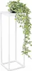 DanDiBo Tabouret pour fleurs Métal Blanc Angulaire 50 cm Voir les images du produit 8