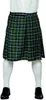 Schottenrock Mr. Tartan grün – Verstellbarer Kilt mit Produktbild-Vorschau 2