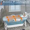 YARDIN Mobilní vana pro dospělé Cestovní vana Skládací Náhled obrázku produktu 4