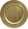 Kaemingk Kunststoffteller gold Ø 33 cm Produktbild-Vorschau 2