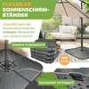 KESSER® Support pour parasol 4 pièces Poids du parasol Voir les images du produit 2