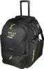 A black and yellow wheeled backpack is shown against a white background. Náhľad obrázku produktu