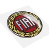 Aufkleber Fiat 3D Offizielles Logo Rot Vintage, 40 mm Produktbild-Vorschau 2