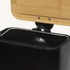 Wąski kosz łazienkowy z bambusem ZETRU, 5 l Podgląd zdjęcia produktu 30