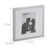 Set di 2 cornici Relaxdays, 25x25 cm, quadrate, cornici da Anteprima dell’immagine prodotto 4