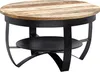 FineBuy Couchtisch 60 cm Wohnzimmertisch Holz Massiv Tisch Produktbild-Vorschau 5