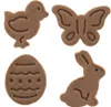 4er-Set Osterbackformen: Ei, Schmetterling, Hase, Huhn Produktbild-Vorschau 4