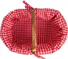 Creative Home Großer Picknickkorb mit rot karierter Produktbild-Vorschau 4