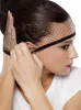 Kostüm Perücken Haarnetz schwarz Fasching Karneval Produktbild-Vorschau 3