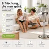 Standventilator extra leise aus Metall – Design Produktbild-Vorschau 4