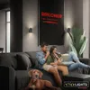LED Wandleuchte Wandlampe ohne Stromanschluss Produktbild-Vorschau 10