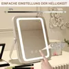 Kosmetické zrcátko COSTWAY 25x30 cm s paměťovou funkcí a Náhled obrázku produktu 5