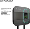 A product shot of an EM2GO AC Wallbox Home 11kW charging station, with descriptive text on the left. Produktbild-Vorschau