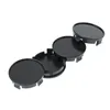 4X 53,6mm Nabenkappen Felgen Deckel Radnaben Kappen Schwarz Produktbild-Vorschau 6