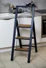 WENKO 3 stufig Alu Design Klapp Tritt Leiter Haushalt Steh Produktbild-Vorschau 8