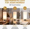 MONZANA® Nachttischlampe 2er Set Touch Dimmbar mit LED Produktbild-Vorschau 3