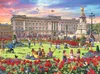RAVENSBURGER Puzzle Königliche Residenz, UK 4x500 Teile Produktbild-Vorschau 3