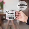 Trendation - Emaille Tasse für Chefin Geschenk Chaos Produktbild-Vorschau 2
