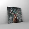 Bilder auf glas - Einteilig - Hirsch Hirsch Winter - Produktbild-Vorschau 4