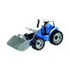 Tracteur avec godet bleu gris Voir les images du produit 8