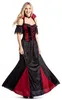 Traje de vampira seductora para mujer, color  y rojo, talla Vista previa de la imagen del producto 3