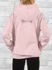 KMISSO Mädchen Pullover mit Kapuze Power Stars Lachs 140 Produktbild-Vorschau 7