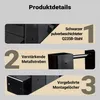 Stojak do układania drewna opałowego Wiltec w zestawie 2 Podgląd zdjęcia produktu 7