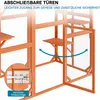 Wiltec Freilaufgehege Katzen 168 x 82 x 166,5 cm mit 6 Produktbild-Vorschau 4