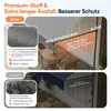 Klemmmarkise Markise für balkon mit Kurbel Sonnenschutz Produktbild-Vorschau 4