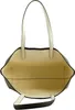 An open tote bag shown from a top-down perspective against a white background. Voir les images du produit