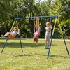 AIYAPLAY schommelset tot 150 kg, 3-in-1 kinderschommel met Productafbeelding-voorbeeld 2