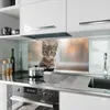 Küchenrückwand Spritzschutz Glas mit Motiv Katzenjunges 40 Produktbild-Vorschau 2