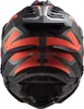 LS2 MX701 Explorer Alter Matt Casco da motocross (nero Anteprima dell’immagine prodotto 3