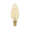 Spectrum LED Filament Kerze 2W = 25W E14 klar Gold Retro Produktbild-Vorschau 2