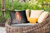 MuchoWow® Outdoor Kissen - Blätter - Chic - Gold - Pflanzen Produktbild-Vorschau 3