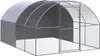 vidaXL Outdoor-Hühnerstall 3x4x2 m Verzinkter Stahl Produktbild-Vorschau 5