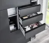 Kleiderschrank Saigon Schwebetüren Graphit schwarz 270 Produktbild-Vorschau 4