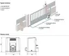 Somfy Elixo 3S+ M io Standaardpakket: schuifpoortmotor voor Productafbeelding-voorbeeld 15